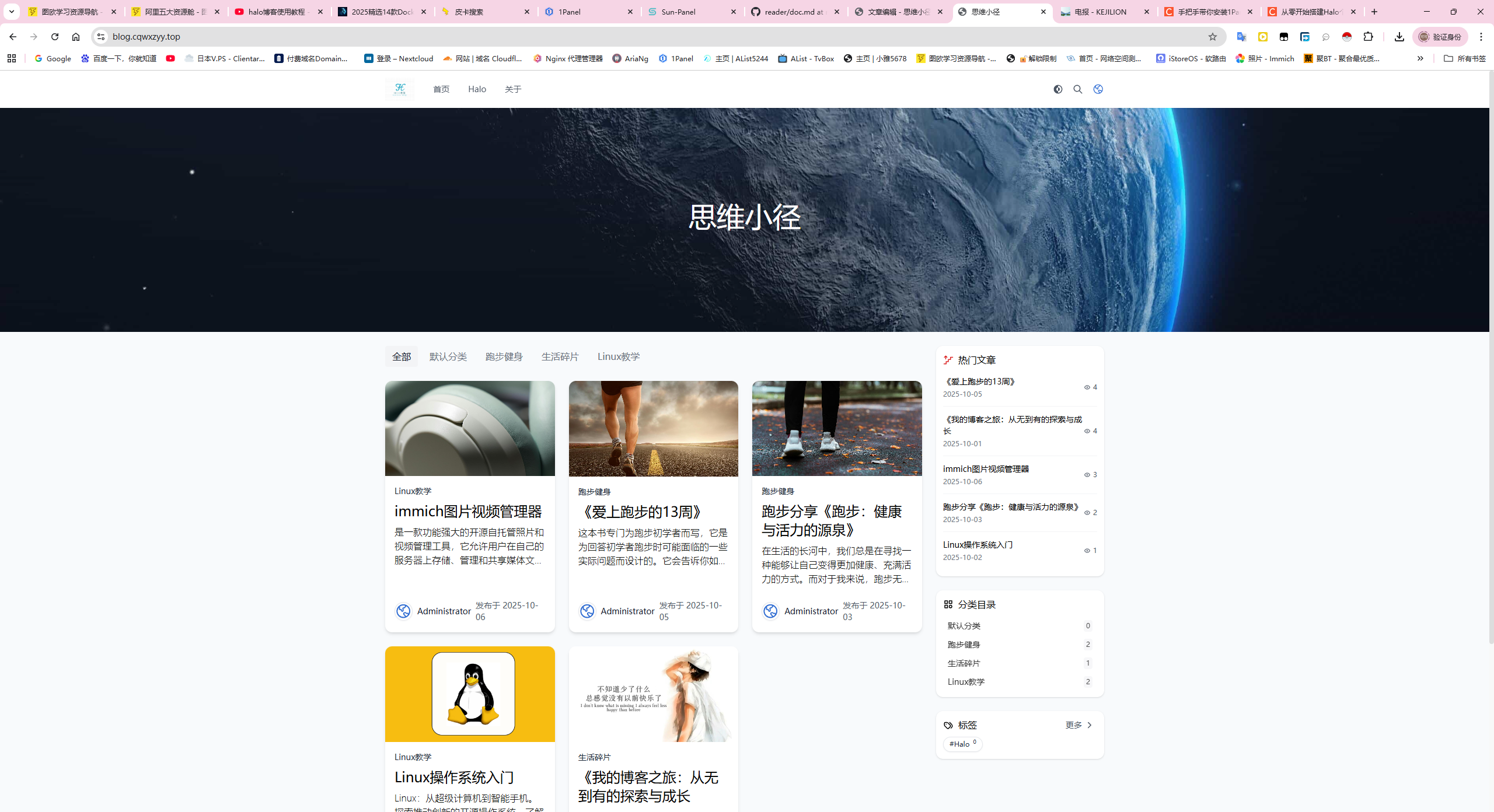 从零开始搭建Halo个人博客